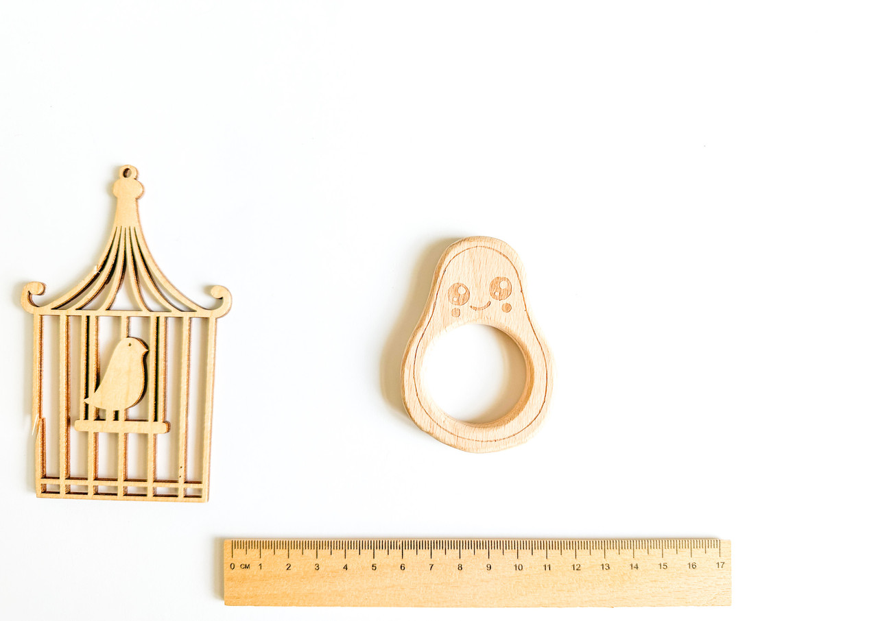 Гризунок дерев'яний "Авокадо", фото 1