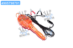 Ліхтар переносний, прикурювач+клеми, 5м.,  DK36-125 UA1