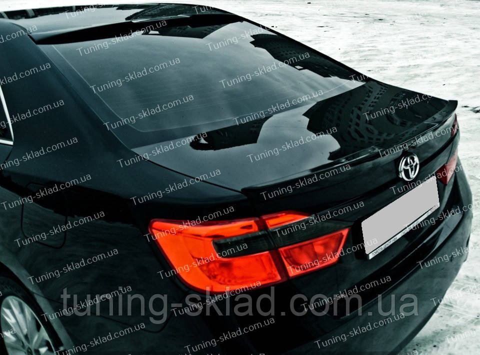 Спойлер Toyota Camry V50 sport (спийлер на кришку багажника Тойота Камрі 50), фото 1