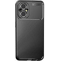 Чохол Fiji Ultimate Carbon для Xiaomi Poco M5 противоударный бампер чорний