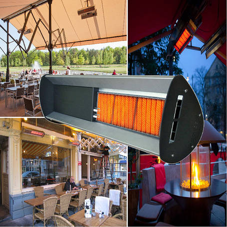 Вуличні обігрівачі для терас