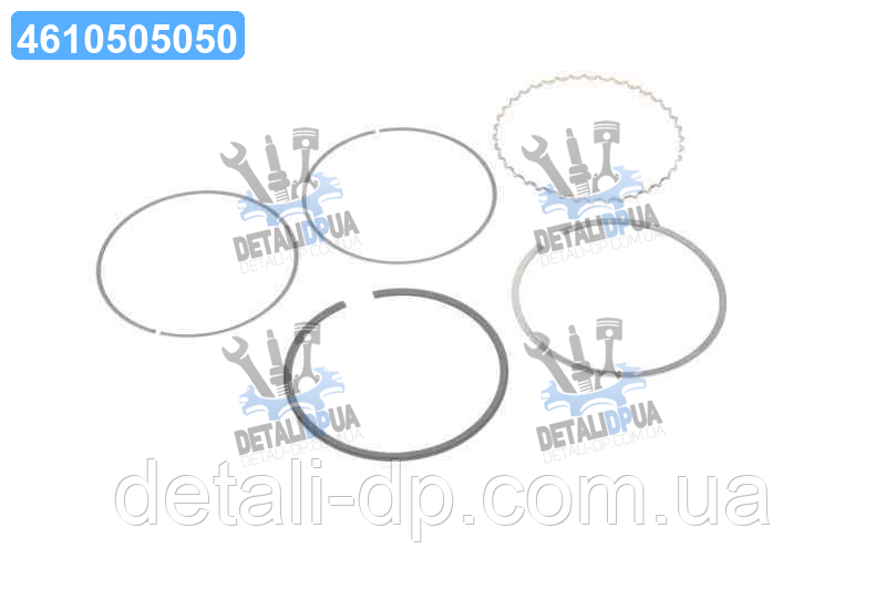 Кільця поршневі OPEL 86,50 2,2i 16V Z22SE/Z 20 LET/Y 22 XE 1,2x1,5x2,5 (вир-во KS) 800049110050 UA1, фото 1