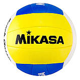 М'яч для пляжного волейболу Mikasa Beach Classic VX20 (розмір 5), фото 4