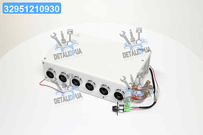Обігрівач салону 24V 6 сопл Богдан, Еталон  DK-270754740-7093-24 UA1