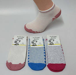 Шкарпетки дитячі Friendly Socks 401518-024 () короткі стрейч різні кольори р.18 (уп.12 пар)