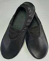Чешки кожаные большые размеры EDEM 24.5-25.5 см. Чёрные 25.5 см. Чёрные