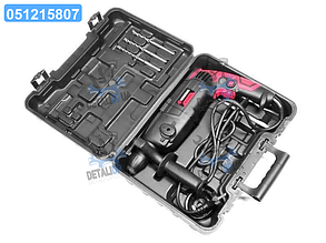 Перфоратор 850 Вт, 3 режими, 2.5 Дж, 0-1100 об/хв, 0-5100 уд/хв(INTERTOOL) WT-0154