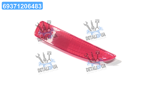 Відбивач зад. бампера лів. MAZDA 3 04-09 (TYC) 18-6020-00-1N