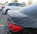 Спойлер Тойота Корола 10 Е150 (спойлер на кришку багажника Toyota Corolla X E150), фото 2