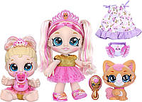 Набор кукол Ароматные сестрички семья Кинди Кидс Kindi Kids Scented Sisters Pawsome Royal Family 50216