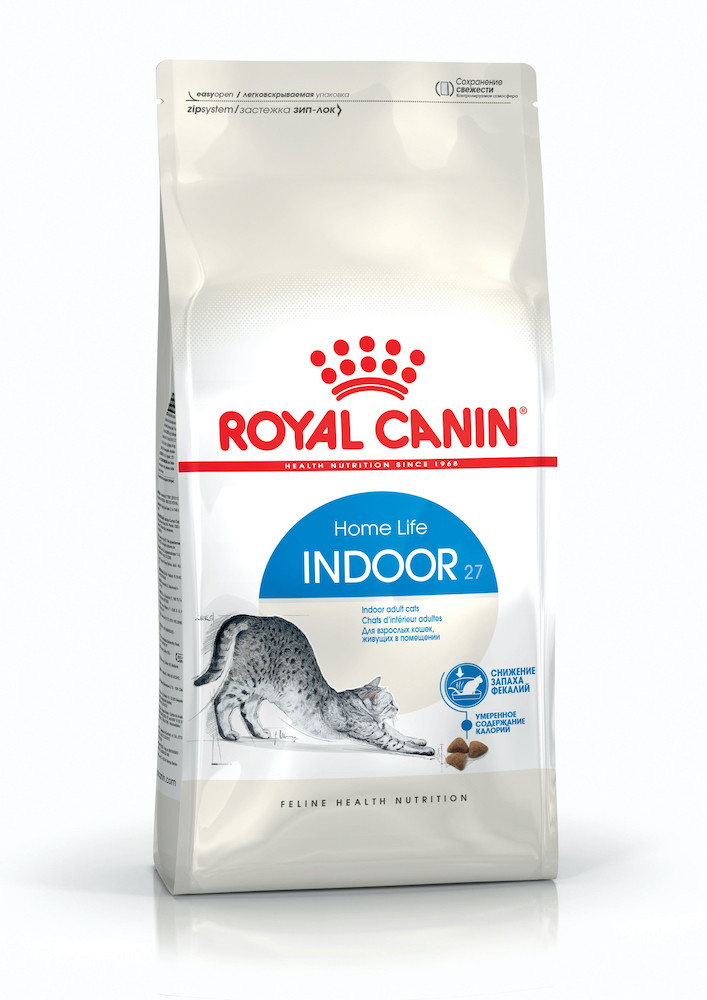 Сухой корм Royal Canin Indoor 27 для кошек, живущих в помещении от 1 до 7 лет на вес 1 кг - фото 2 - id-p1851849999