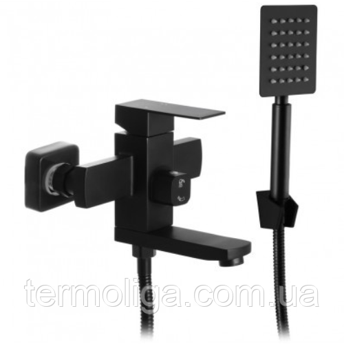 Змішувач для ванни MX KUB-009 (EURO) Black, фото 1