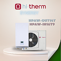 Тепловой насос Воздух-Вода Hi-Therm Synergy HPAW-OUT14T / HPAW-IN16T9 (14кВт, 3ф. 380V)