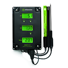 Професійний pH/EC/Temp Milwaukee MC811 MAX Monitor