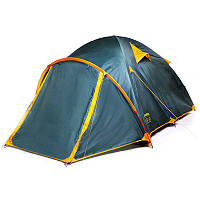 Палатка туристическая трёхместная 210*210*130см Дельта