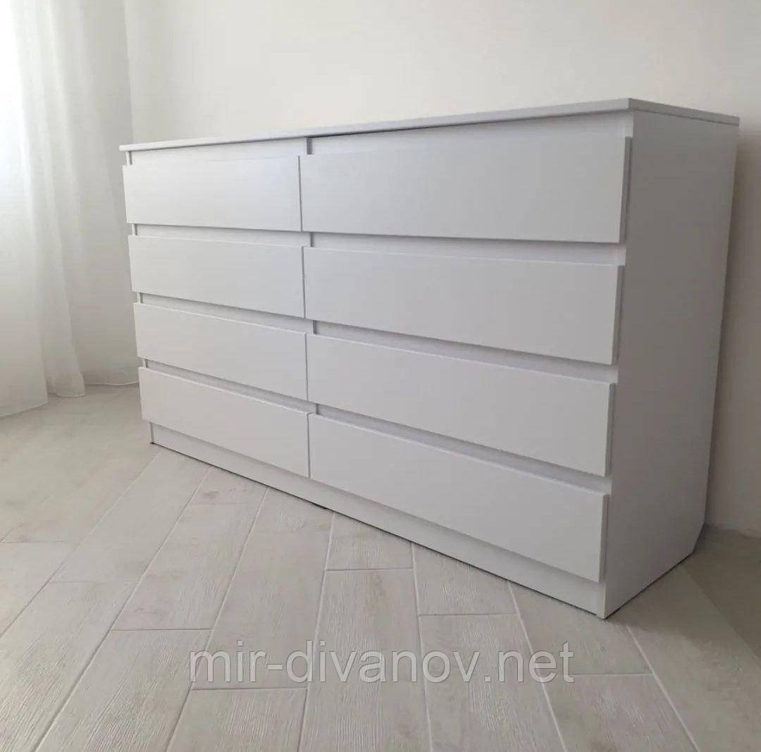 Комод у спальню на 8 ящиків 160 см німфея