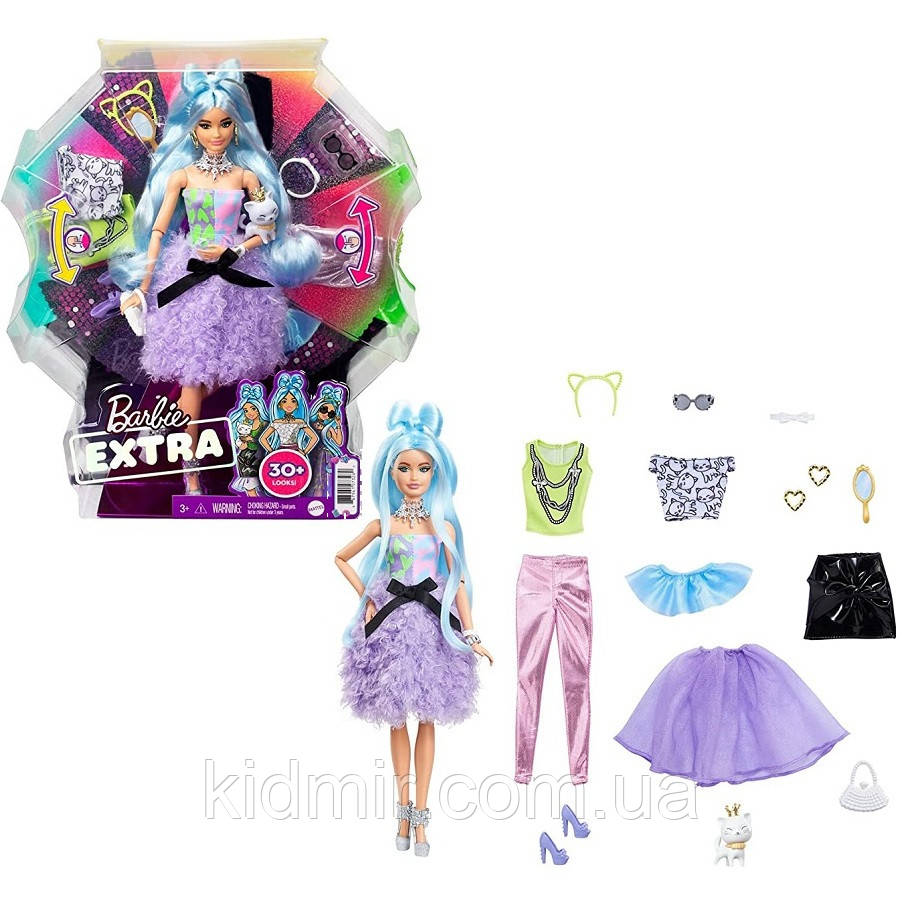 Barbie Extra GYJ69 Лялька Барбі Екстра Миксуй та комбінуй, фото 1