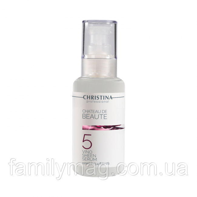 Сироватка "Велікольпіє" на основі екстрактів винограду, Chateau de Beaute Vino Sheen Serum-5 Christina, 100 мл