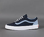 Кеди Vans Old Skool dress blues captain's blue (унісекс). (топ ААА+), фото 9