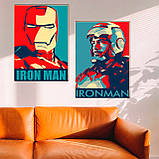 Дерев'яний Постер Iron man, фото 8
