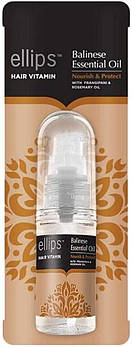Вітаміни для волосся живлення та захист Балі з олією плюмерії та розмарину Ellips