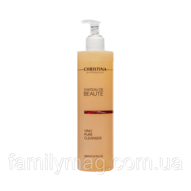 Очисний гель (крок 1), Chateau de Beaute VINO PURE CLEANSER 300 мл.