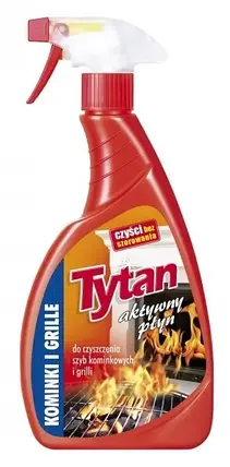 Tytan рідина для чистки камінного скла та грилю 500г (4103), фото 1
