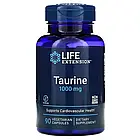 Life Extension, Таурин, 1000 мг, 90 вегетаріанських капсул