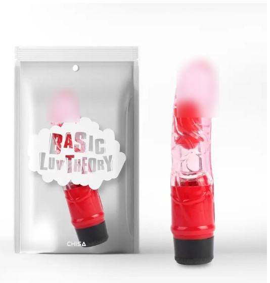 Вібратор мультишвидкісний прозорий Realistic Vibe Pink 7 | Puls69, фото 1