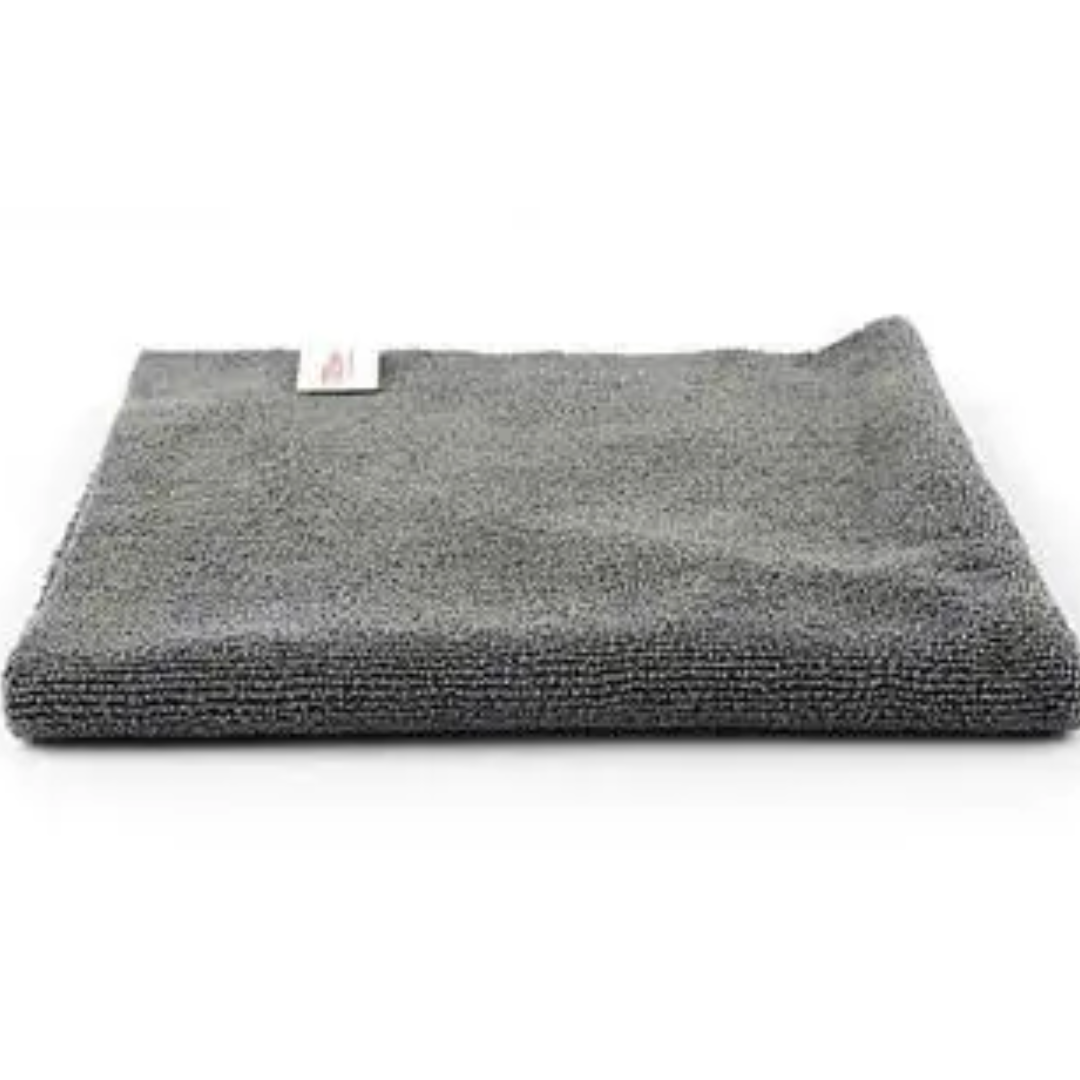 Мікрофібра без оверлока одностороння SGCB Edgeless Polish Towel, 40 x 40см, 380 гр/м2, сіра, фото 1