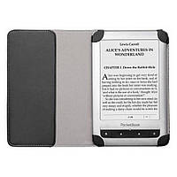 Оригинальная обложка чехол PocketBook Dots для PocketBook 623 Touch Lux (Черный-Серый)