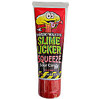 Кислая конфета Toxic Waste Slime Licker Squeeze Sour Candy Cherry 70g