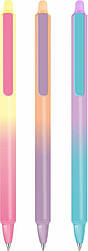 Ручка автоматична пиши-стирай, 0.5 синя, GRADIENT LIGHT