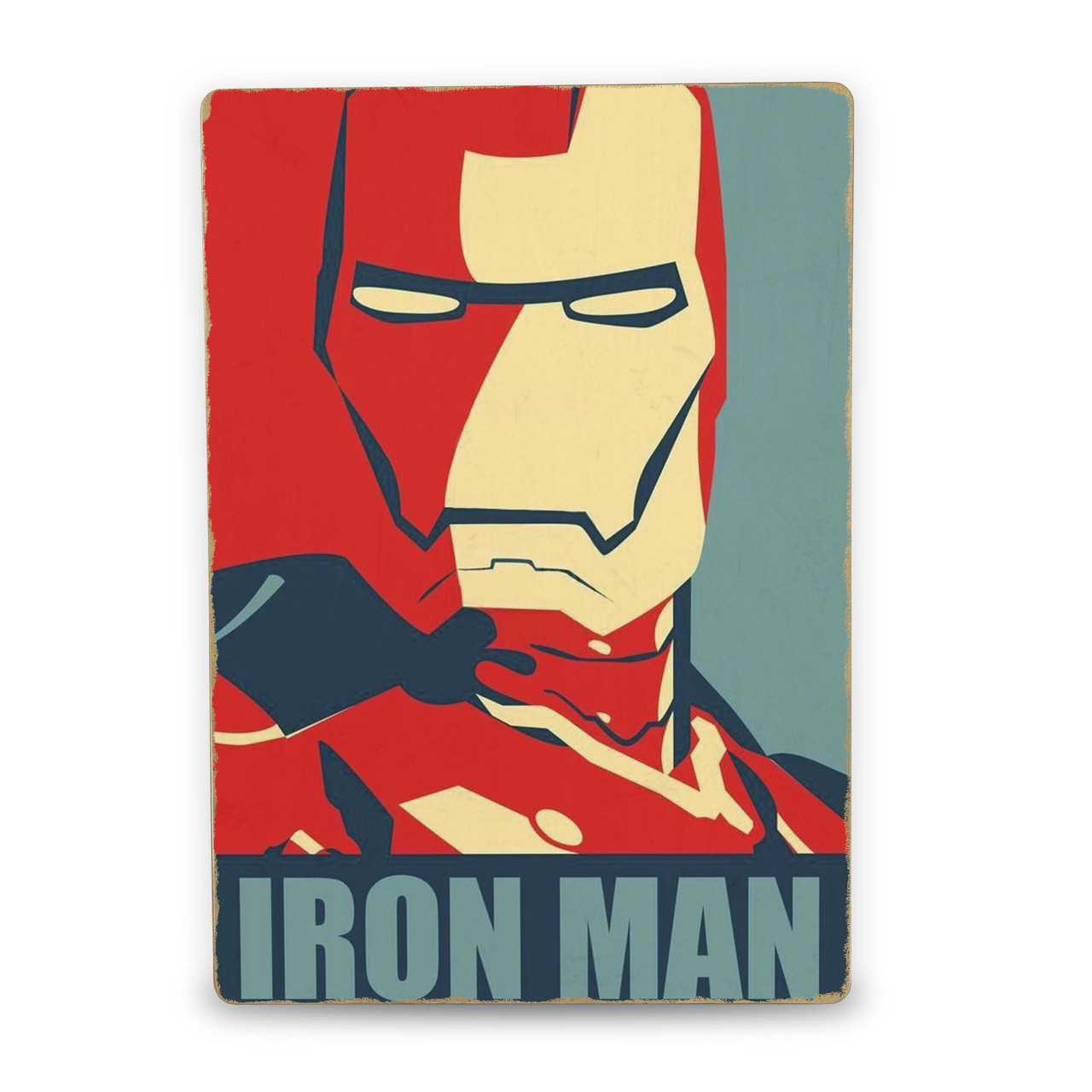 Дерев'яний Постер Iron man