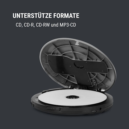 Плеер портативный OneConcept CDC 100MP3 Discman CD-плеер CD-R/-RW/-MP3 Portable Antishock ESP - фото 9 - id-p1851913419