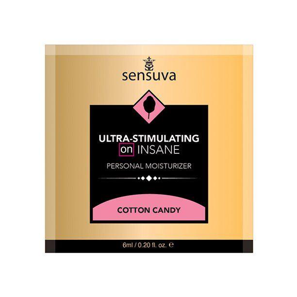 Пробник Sensuva — Ultra-Stimulating On Insane Cotton Candy (6 мл) | Promax
