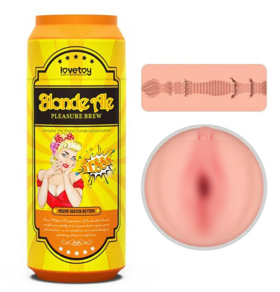 Мастурбатор для чоловіків Pleasure Brew Masturbator Blond Ale | Promax, фото 1