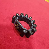 Чіткі "лестовка" з натуральної шкіри, на 10 вузлів, фото 5