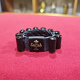 Чіткі "лестовка" з натуральної шкіри, на 10 вузлів, фото 4