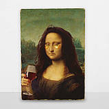 Дерев'яний постер Mona Liza, фото 6