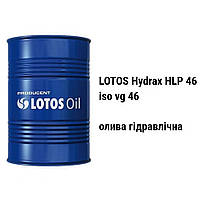 HLP 46 масло гидравлическое ISO VG 46 Lotos Hydrax бочка 200 л