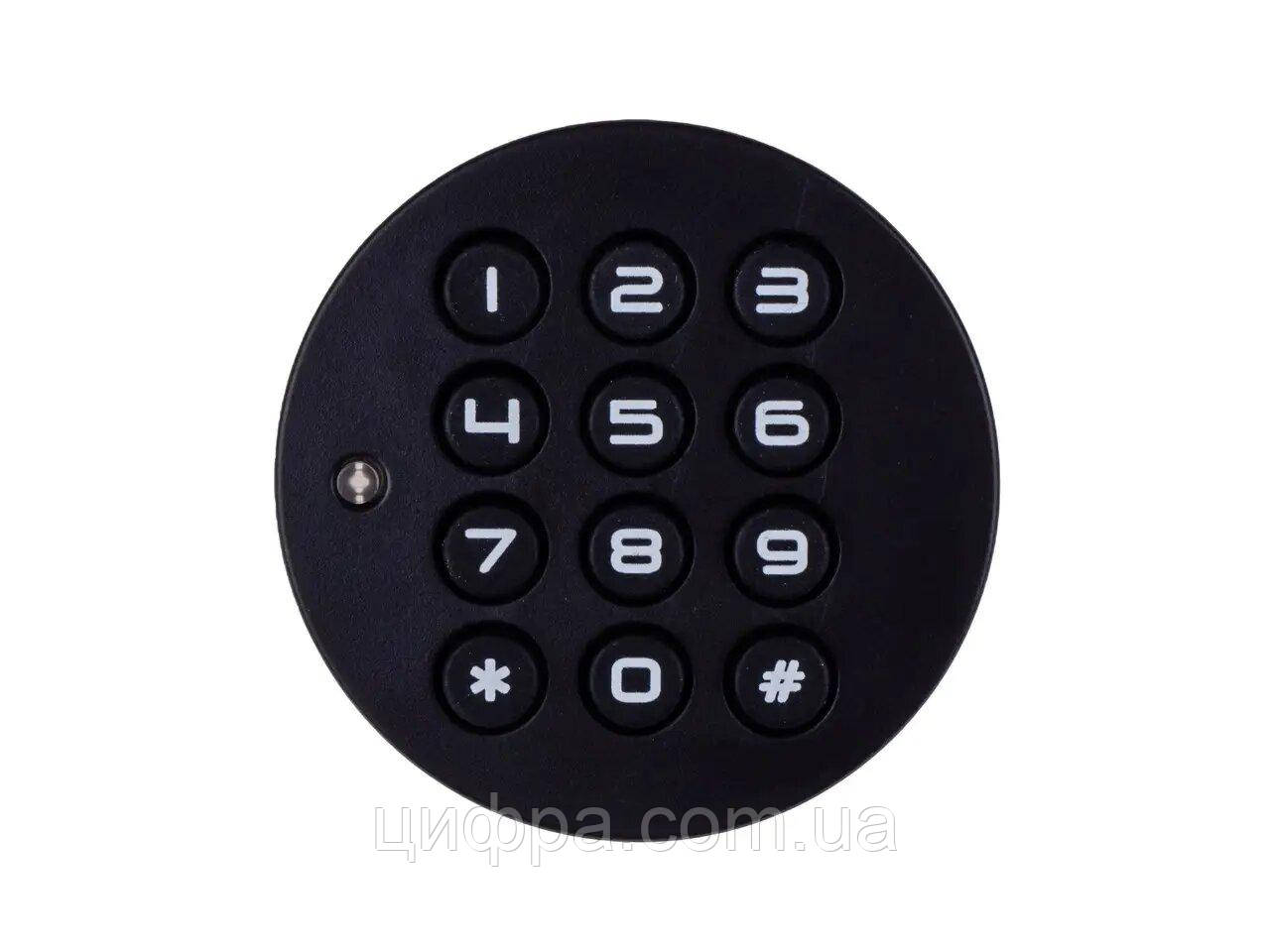 Меблевий замок з кодовою клавіатурою Seven Lock P-12