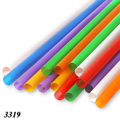 Соломка пряма Фреш d6 210 мм 500 шт кольорова