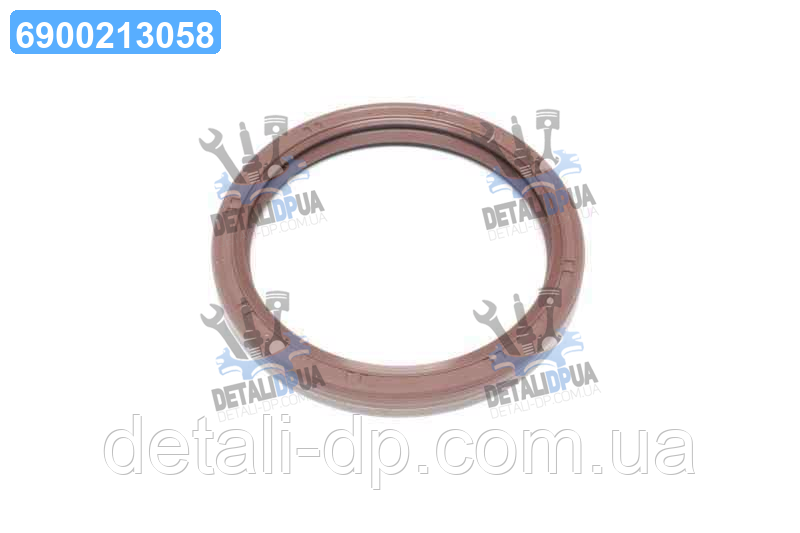 Кільце ущільнювача, колінчастий вал FIAT 74X90X10 FPM B1BAVISLRSX7 (вир-во Elring) 440.830, фото 1