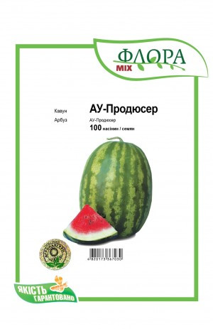 Насіння Кавун Ау-продюсер, 100 насінин, United Genetics, Італія