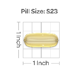 Puritan's Pride, Омега-3 риб'ячий жир (Triple Strength Omega-3 Fish Oil) 1360 мг 120 капсул, фото 3