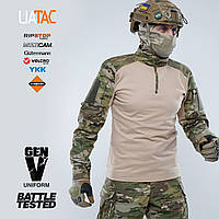 Рубашка убакс с налокотниками тактическая Ubacs UATAC Gen 5.3 Multicam Original, боевая камуфляжная M