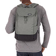Рюкзак Thule Lithos Backpack 16L Agave-Black із відділенням для ноутбука (сіро-зелений/чорний), фото 3