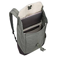 Рюкзак Thule Lithos Backpack 16L Agave-Black із відділенням для ноутбука (сіро-зелений/чорний), фото 8