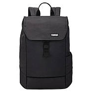 Рюкзак Thule Lithos Backpack 16L Black з відділенням для ноутбука (чорний), фото 3